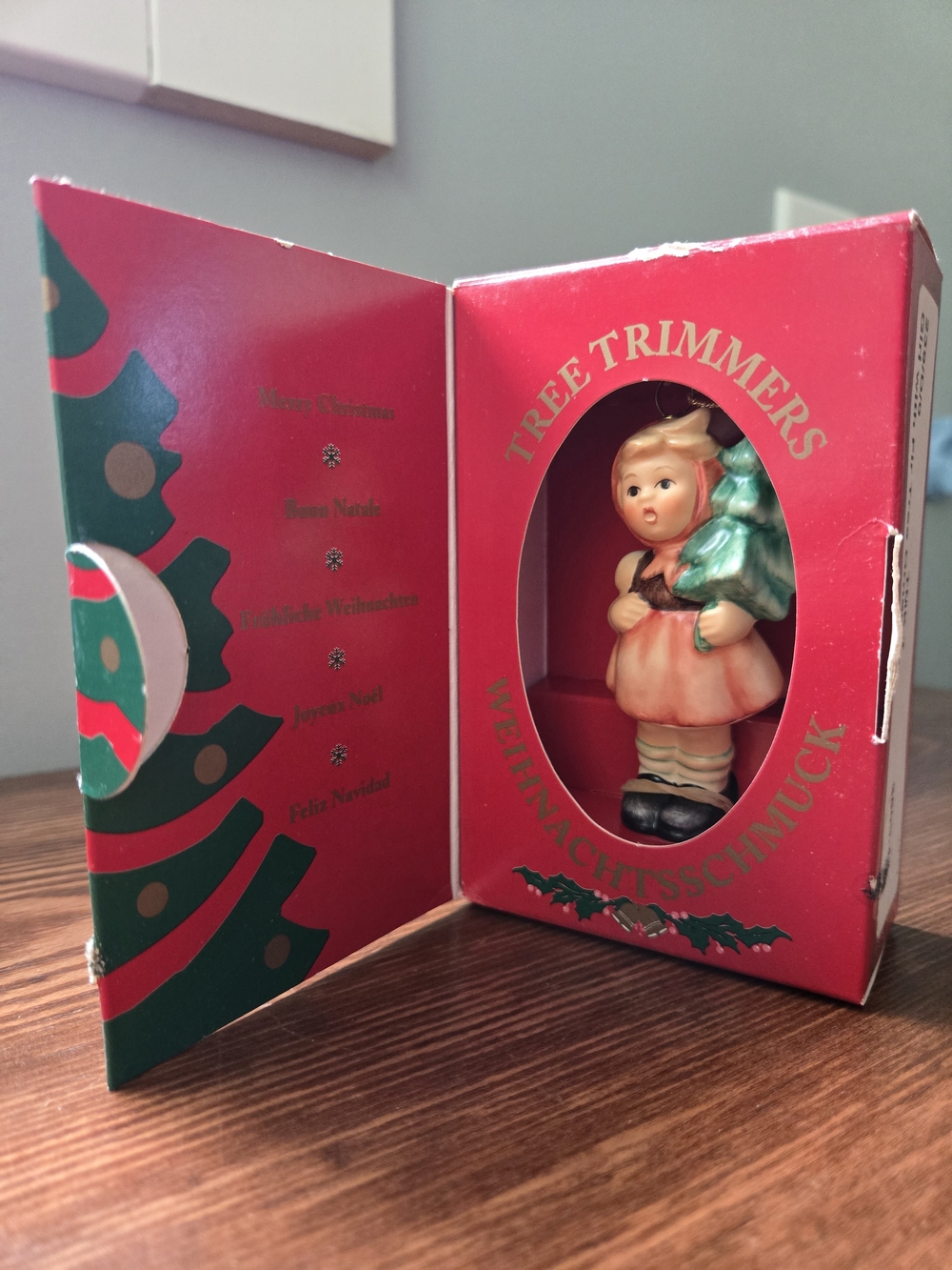 4 Hummel ornaments -- 1997